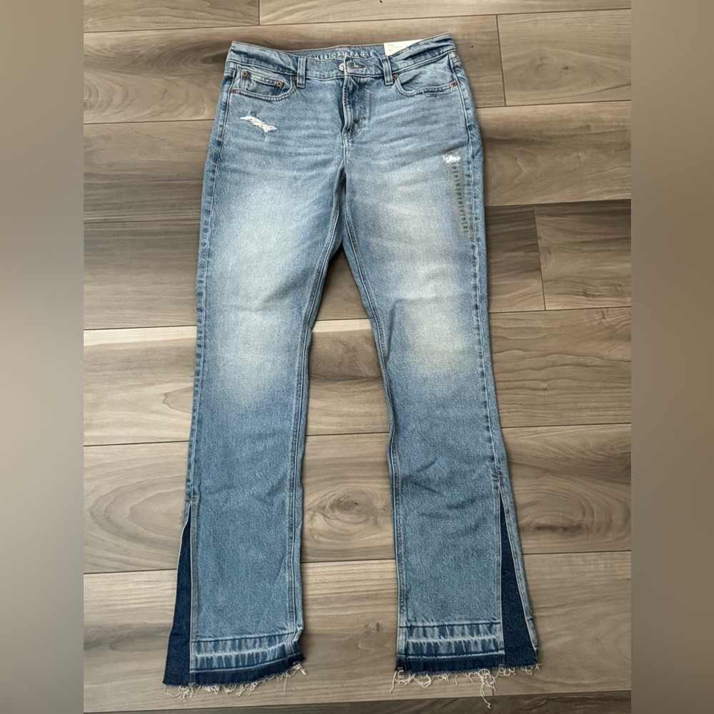 American Eagle Outfitters Light Blue Flare Jeans